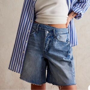 We The Free Classic Blue Denim Women's Shorts Jorts